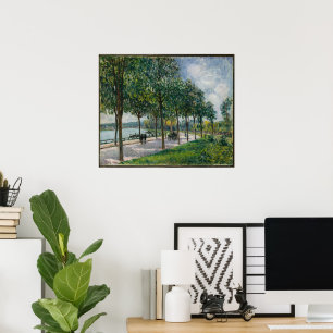 Allee der Kastanienbäume, Kunst, Poster