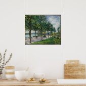 Allee der Kastanienbäume, Kunst, Poster (Küche)