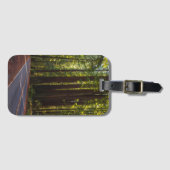 Allee des riesigen Rotholzes Kalifornien Gepäckanhänger (Vorderseite (Horizontal))