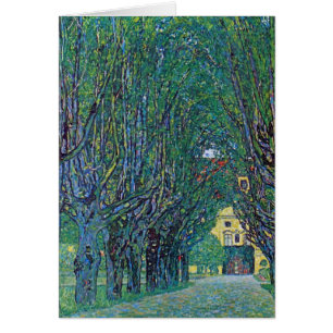 Allee im Schloss Kammerpark von Gustav Klimt