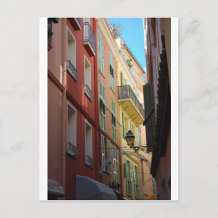 Allee in Monte Carlo, Monaco Postkarte
