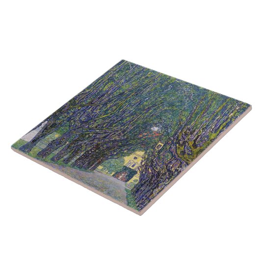 Allee in Schloss Kammer, Gustav Klimt Fliese (Seite)