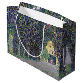 Allee in Schloss Kammer, Gustav Klimt Große Geschenktüte (Rückseite Schrägansicht)