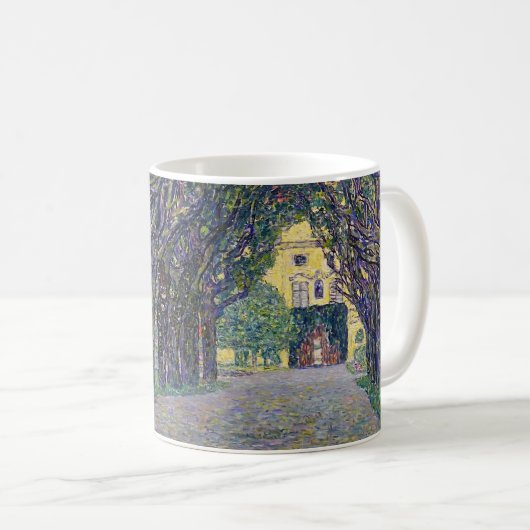 Allee in Schloss Kammer, Gustav Klimt Kaffeetasse (VorderseiteRechts)