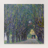 Allee in Schloss Kammer, Gustav Klimt Puzzle (Vertikal)