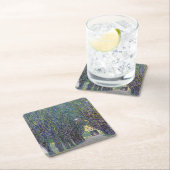 Allee in Schloss Kammer, Gustav Klimt Rechteckiger Pappuntersetzer (Vor Ort)