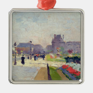 Allee Paul Deroulede, Tuileries, Paris Ornament Aus Metall