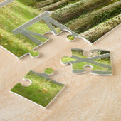Allee Trees Foto Puzzle mit Geschenkboxen (Seite)