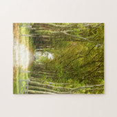Allee Trees Foto Puzzle mit Geschenkboxen (Horizontal)