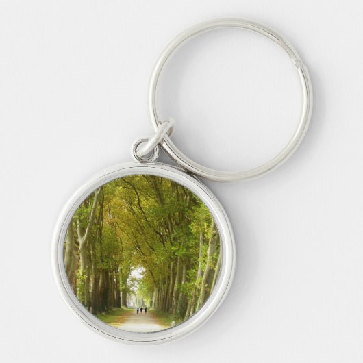 Allee Trees Key Ring Schlüsselanhänger (Vorne)