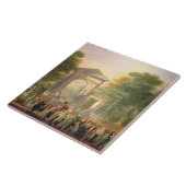 Allee vor den botanischen Gärten in Madrid, 178 Fliese (Seite)