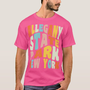 Allegano Staat Park New York Camping Wandern neben T-Shirt
