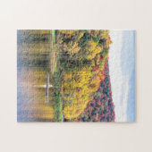 Allegano Staat Park NY Lake im Herbst Puzzle (Horizontal)