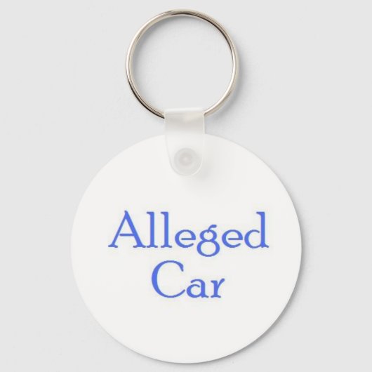 Alleged Car Keyring Schlüsselanhänger (Vorderseite)