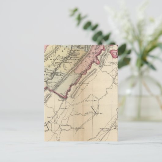 Alleghany Postkarte (Stehend Vorderseite)