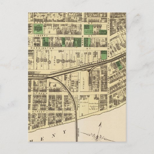 Allegheny 4 postkarte (Vorderseite)