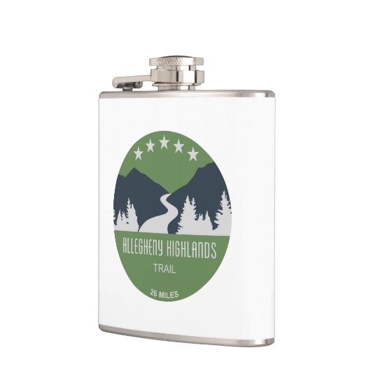 Allegheny Highlands Trail Flachmann (Links)