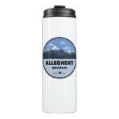 Allegheny Mountains Camping Thermosbecher (Vorderseite)