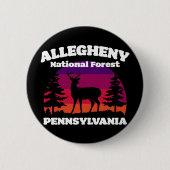 Allegheny National Forest Button (Vorderseite)