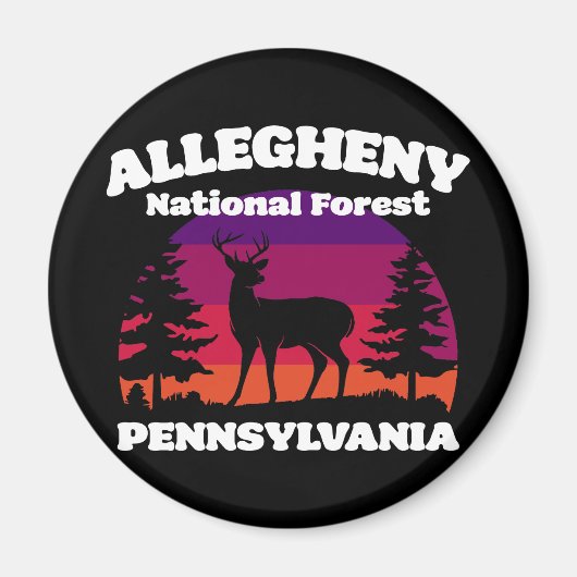Allegheny National Forest Magnet (Vorne)