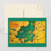 Allegheny National Forest Postcard Postkarte (Vorne/Hinten)