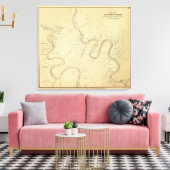 Allegheny River Leinwanddruck (Insitu (Wohnzimmer))