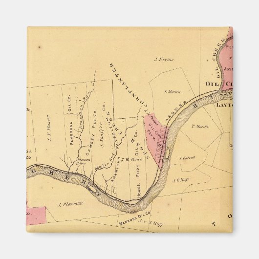 Allegheny River Magnet (Vorne)