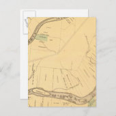 Allegheny River Pa, Karte (Vorne/Hinten)