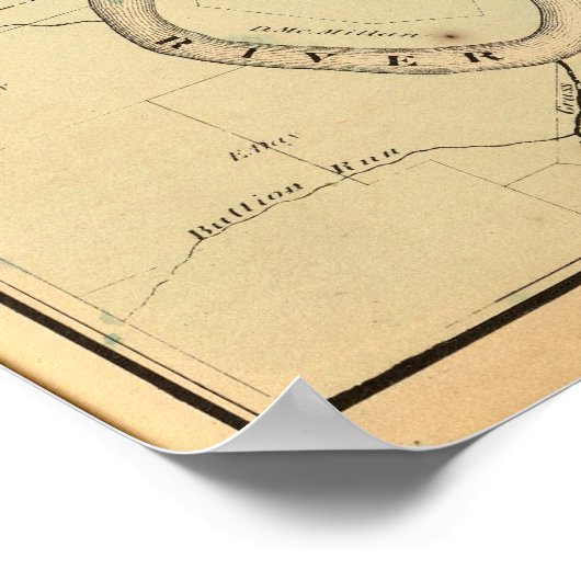 Allegheny River Poster (Ecke)