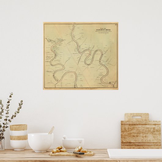 Allegheny River Poster (Küche)