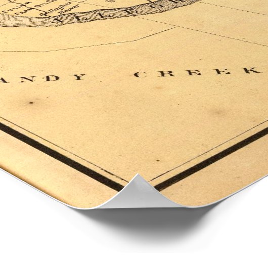 Allegheny River Poster (Ecke)