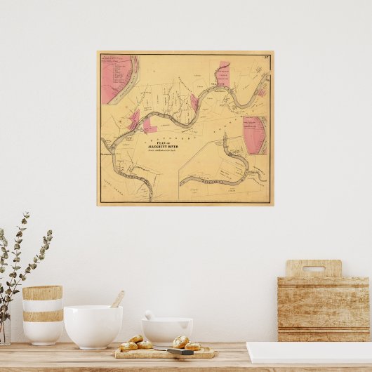 Allegheny River Poster (Küche)