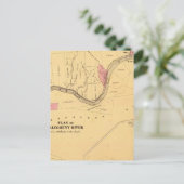 Allegheny River Postkarte (Stehend Vorderseite)