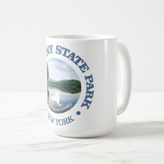 Allegheny Staat Park (SP) Kaffeetasse (VorderseiteRechts)