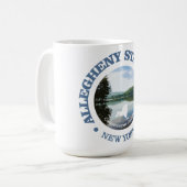 Allegheny Staat Park (SP) Kaffeetasse (Vorderseite Links)