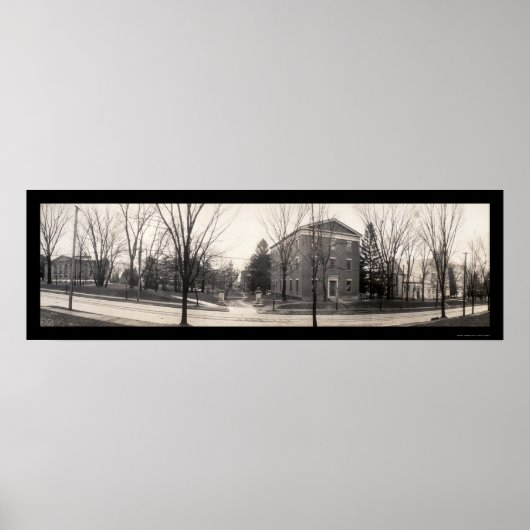Allegheny Uni PA Foto 1907 Poster (Vorne)
