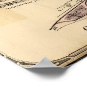 Allegheny ward 9 Sharpsburg Poster (Ecke)