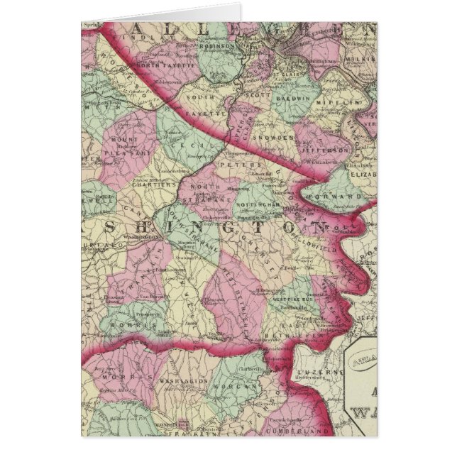 Allegheny, Washington, Greene Landkreises (Vorne)