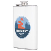 Allegheny Wild and Landschaftlich River Flachmann (Links)