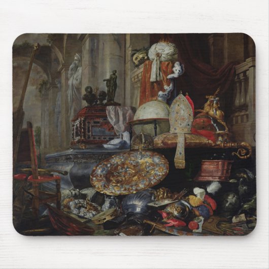 Allegorie der Eitelkeiten der Welt, 1663 Mousepad (Vorne)