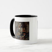 Allegorie der Eitelkeiten der Welt, 1663 Tasse (Vorderseite Links)