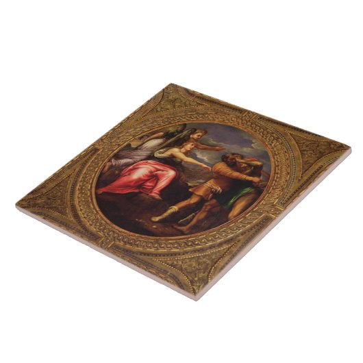 Allegorie der Geschwindigkeit, der Mühe und der Fliese (Seite)