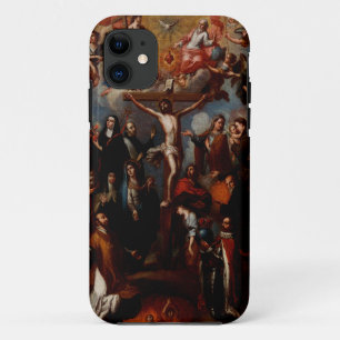 Allegorie der Kreuzigung mit Jesuiten-Heiligen Case-Mate iPhone Hülle