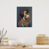 Allegorie der Luft von Giuseppe Arcimboldo Poster (Küche)