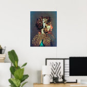 Allegorie der Luft von Giuseppe Arcimboldo Poster (Heimbüro)