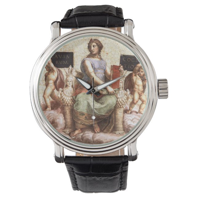 ALLEGORIE DER PHILOSOPHIE ARMBANDUHR (Vorderseite)