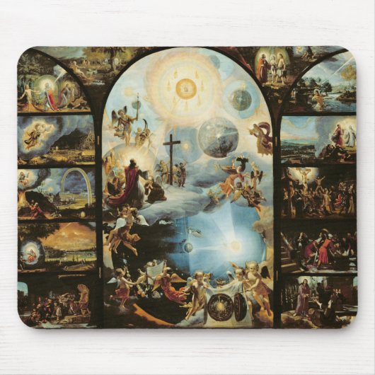 Allegorie der Schaffung des Kosmos Mousepad (Vorne)