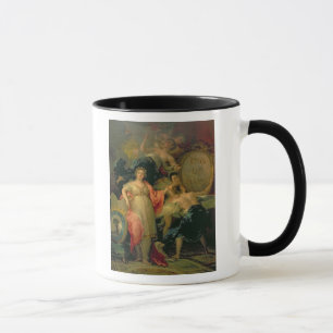 Allegorie der Stadt von Madrid, 1810 Tasse