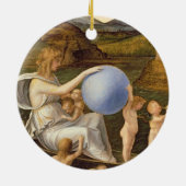 Allegorie des ändernden Vermögens oder Melancholie Keramikornament (Hinten)