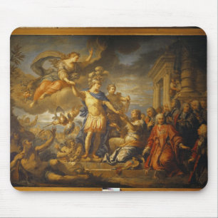 Allegorie des Friedens von AIX-La-Chapelle, 1761 Mousepad